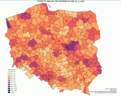 av18 - A tak się narzekało na niezaszczepiony wschód Polski...