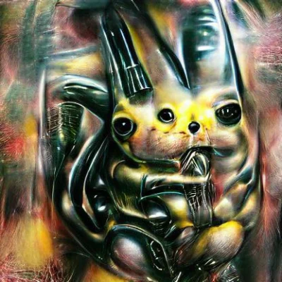 Szpeju - Pikachu by Giger
#hypnogram #pokemon