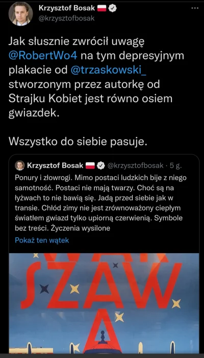 CipakKrulRzycia - #bekazpisu #Warszawa #heheszki #humorobrazkowy 
#bosak Już im gwia...