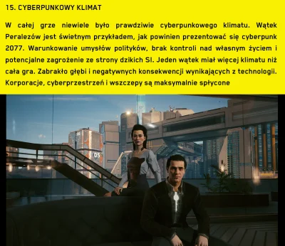 Exenex - top 15 zmarnowanego potencjału, pozycja 15 #cyberpunk2077