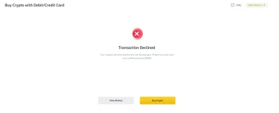 fullspeed - Miał ktoś taki problem przy zakupie krypto na binance kartą kredytowa? Ju...