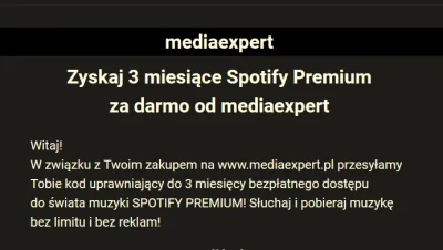 DVNK - #spotify #rozdajo
Mam zbędny kod na spotify premium na 3 miesiące
Jutro w go...