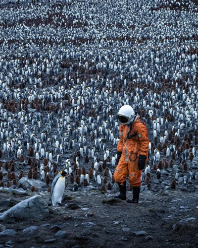 wariat_zwariowany - Antarktyda
Prawdziwe zdjęcie, astronauta stał przez jakiś czas n...