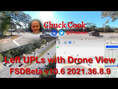anonimowy_programista - FSDBeta v10.6 4K Drone View of Left Facing Unprotected Left t...