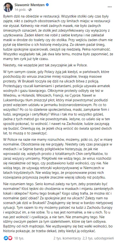 wojna - Poniedziałkowy dr Sławomir Mentzen( ͡° ͜ʖ ͡°)

#mentzen #koronawirus #polsk...