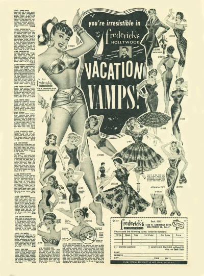 myrmekochoria - Vacation Vamps!, 1957.

#starszezwoje - tag ze starymi grafikami, m...