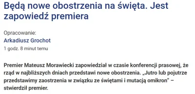 n.....m - Znowu zaczynają, koniecznie trzeba ludziom zepsuć kolejne święta, argumentu...