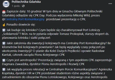 Kosedek - Na #politechnikagdanska będą już niedługo promować wielkiego polskiego bubl...