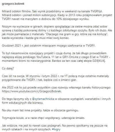 Zernestuj - Gambri odchodzi #tvgry. Odszedł Szef, niech żyje szef ( ͡° ʖ̯ ͡°)
#gryon...