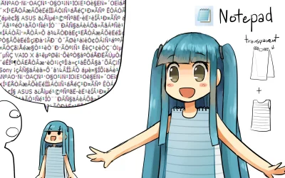 Kelin1111 - #anime #notepadchan #originalcharacter #randomanimeshit
