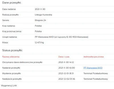 KubaO - Jak myślicie dojdzie przed wigilią? :D Usługa Ekspres24, dziś można b powiedz...