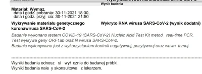 uhauha - @niewiempoco: tylko test ze skierowania. Ja w zeszłym tygodniu miałem pozyty...