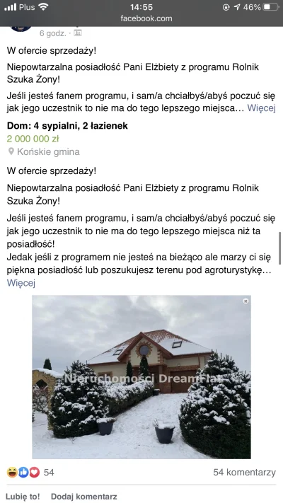 kaeres - Ela Truskawka sprzedaje dom XD

https://www.dreamflat.pl/domy-na-sprzedaz-...