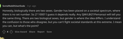 Kantar - Czyli płcie są dwie (sex - płeć) a gender to jakaś tam skala z różnymi zmien...