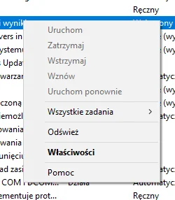 janekplaskacz - @Jailer: 
 no jak to nie, wchodzisz w usługi, klikasz prawym przycisk...