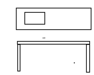 Murasame - @eszilala: ლ(ಠ_ಠ ლ)

@Luczexx: 160cm blatu z dodatkowym wycięciem pod zl...