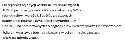 marekseo - @CocoJamboolin: 
 We wtorek kapituła plebiscytu opublikowała oświadczenie,...