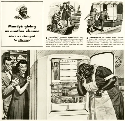 myrmekochoria - Reklama lodówki, 1941

#starszezwoje - tag ze starymi grafikami, mi...
