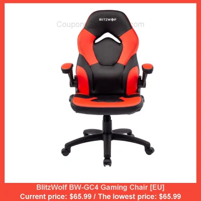 n____S - BlitzWolf BW-GC4 Gaming Chair [EU]
Cena: $65.99 (najniższa w historii: $65....