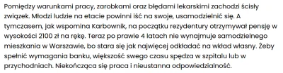 tomasztomasz1234 - > Nikt nie twierdzi, że lekarze klepią biedę.
 Obecnie w protestac...