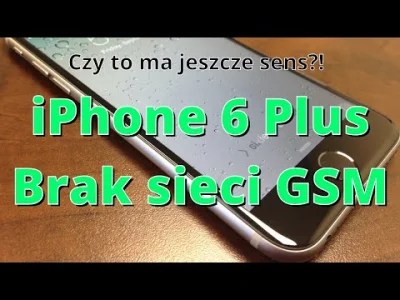Pan_Slon - Naprawa już chyba zabytkowego iPhone 6 Plus - brak sieci gsm po upadku

...