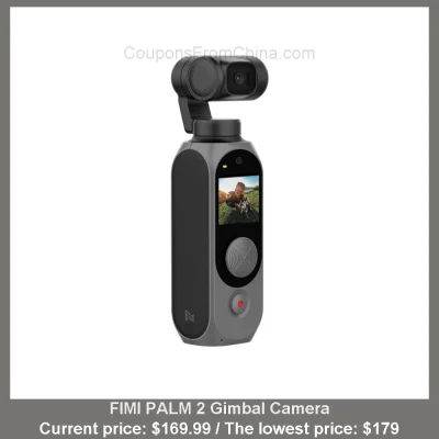 n____S - FIMI PALM 2 Gimbal Camera
Cena: $169.99 (najniższa w historii: $179.00)
Ko...