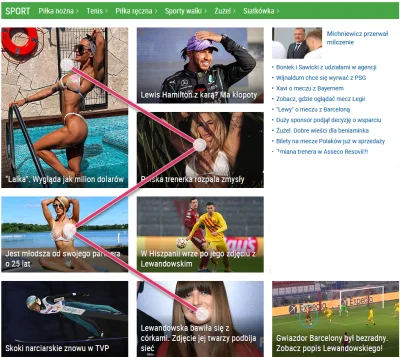 optymista - #media zobaczyłem zakładkę #sport w wp.pl - informacje zdecydowanie warte...