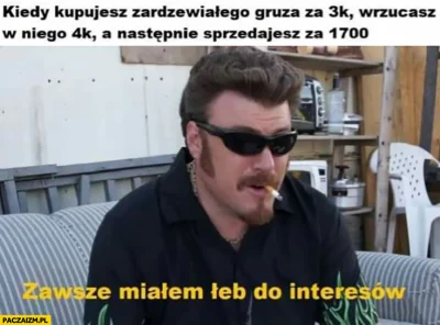 PanKracy582 - > mam dwa auta, każde kupione za jedną pensję (ok 7k), ale łącznie włoż...