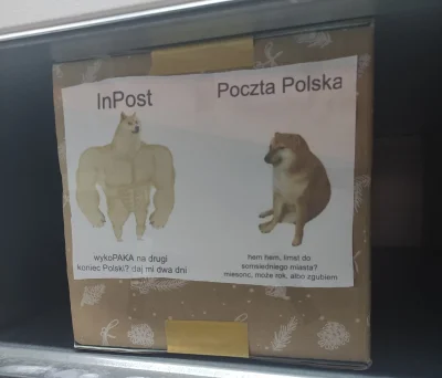 lGrelal - #wykopaka #pokapake #inpost #pocztapolska
Leć w świat!