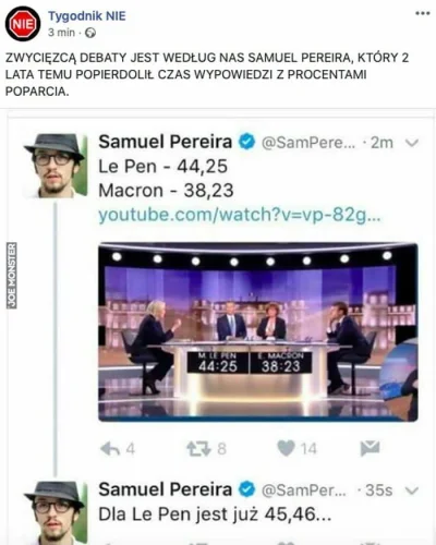 jagoslau - @Kjedne: @MatiBicek: 

Zawsze gdy widzę porównywanie Macrona z Le Pen, p...