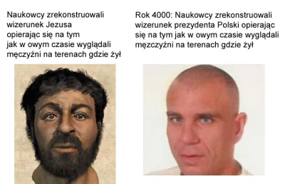 kinlej - > historycy przypuszczają, że jezus mógł wyglądać tak

@PanBulibu: