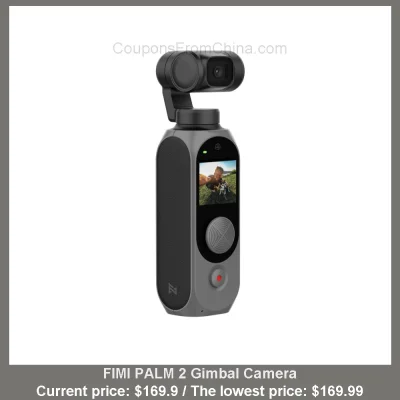 n____S - FIMI PALM 2 Gimbal Camera
Cena: $169.90 (najniższa w historii: $169.99)
Ko...
