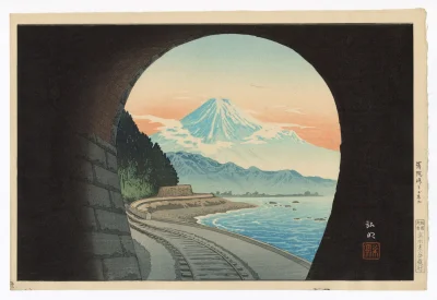 Lifelike - Satta-Togge Mountain Pass Tunnel; Takahashi Hiroaki
drzeworyt, 1929 r., 2...