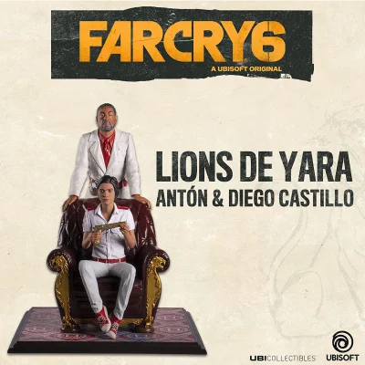kolekcjonerki_com - Figurka Antón & Diego Castillo Lwy Yary z Far Cry 6 za 119 zł na ...