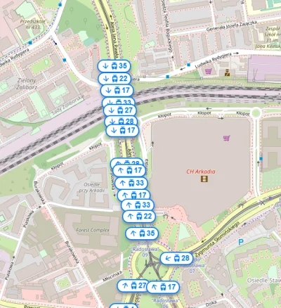 Brajanusz_hejterowy - Wypadek na wiadukcie koło arkadii. Samochód oby w torowisku. Na...