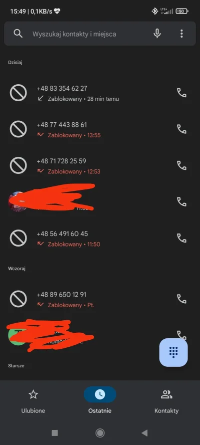 Ricx - Dzisiaj jakaś akcja spamowania telefonem przez boty ? Ile można.... #telefon #...