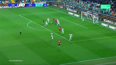 uncle_freddie - Udinese 1 - [1] AC Milan - Zlatan Ibrahimović 90+2'

#mecz #golgif ...