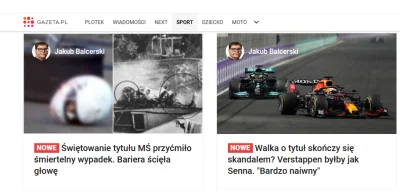 GerardzLibii - Chciałem zobaczyć co piszą o tym wyścigu na polskich sportowych strona...