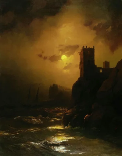 Lifelike - Tower. Shipwreck; Ivan Aivazovsky
olej na płótnie, 1847 r., 77 × 61 cm
#...