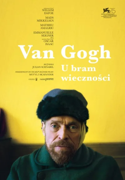 Barnabeu - Dzisiaj "Van Gogh. U bram wieczności" TVP2 g.23:05
#filmnawieczor #film #...