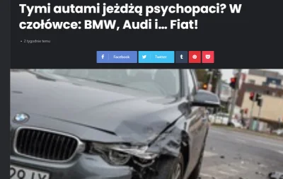 L.....t - > BMW lub Audi - typowe auta psycholi

@ozzmann: dostajesz minusy ale mas...