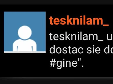 pozmu - @tesknilam_ ale dramatycznie ucięło tag w powiadomieniu ( ͡° ʖ̯ ͡°)
Jedyny sp...