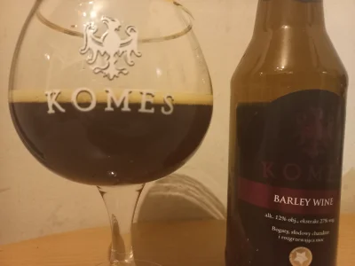 KartaSieciowa - Pierwszy raz piję coś w stylu barley wine, jakie to jest dobre... Aż ...