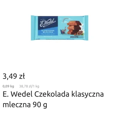 LipaStraszna - @MarianoaItaliano: to samo z batonami i czekoladami. Kiedyś czekolada ...