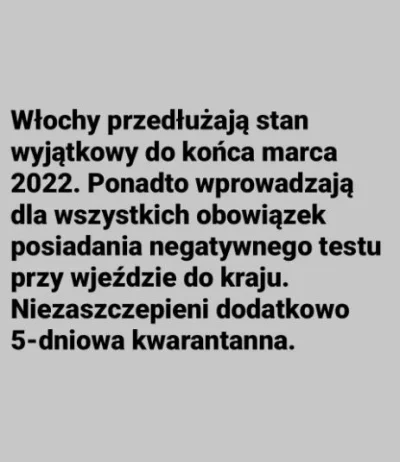 jacenty3611 - Jak tam szczepionka żeby swobodnie podróżować XD( ͡º ͜ʖ͡º)
#koronawiru...