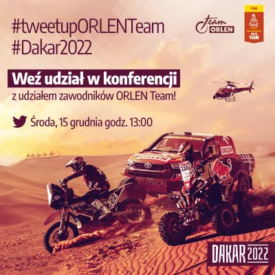 orlen_lite - Wielkimi krokami zbliża się Rajd Dakar – najtrudniejszy i najbardziej wy...