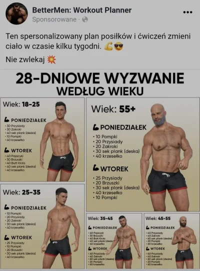 Lobziak - Wiecie może, czy ten plan treningowy można łączyć z dietą na szypkość?
#mik...