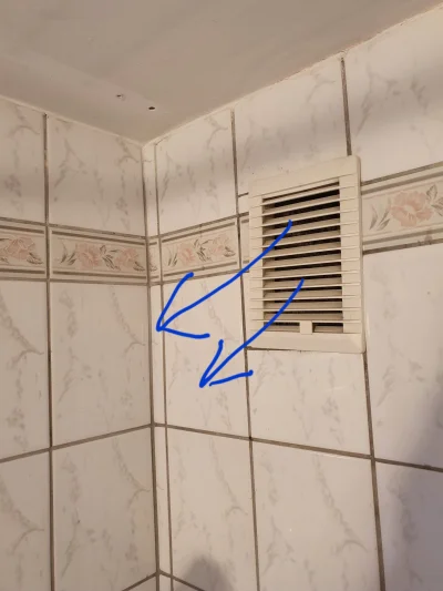 kaczoor - Czy ta kratka wentylacyjna w łazience powinna nawiewać czy wsysac powietrze...
