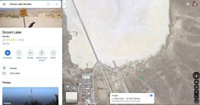 gloom - Wiedzieliście że w okolicy legendarnej "Strefy 51" żółty ludzik w google stre...
