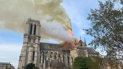 maze88 - @WszechstronnyMistrzSsj2 Pożar katedry Notre-Dame w Londynie
#wszechstronny...